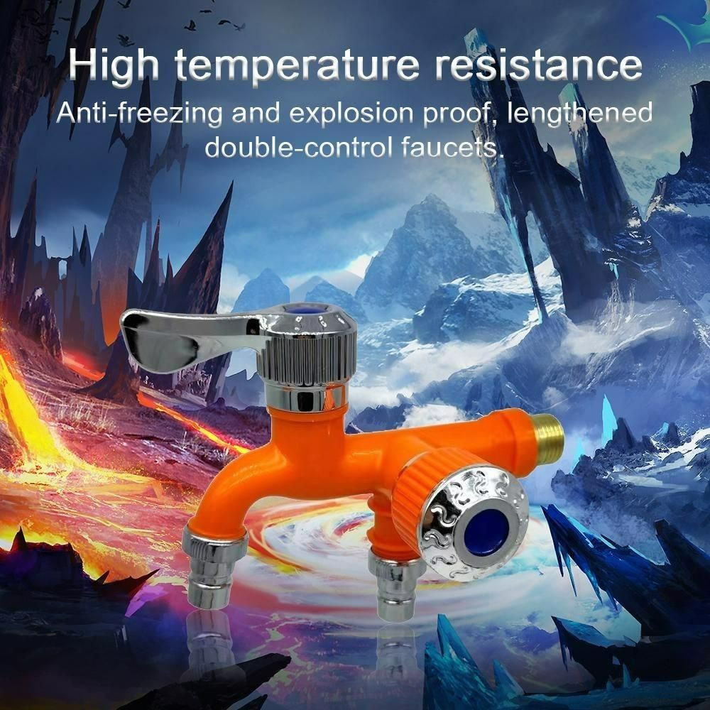 その他 faucetwo Delux Two Way Bib Cock with Wall Flange | Faucet